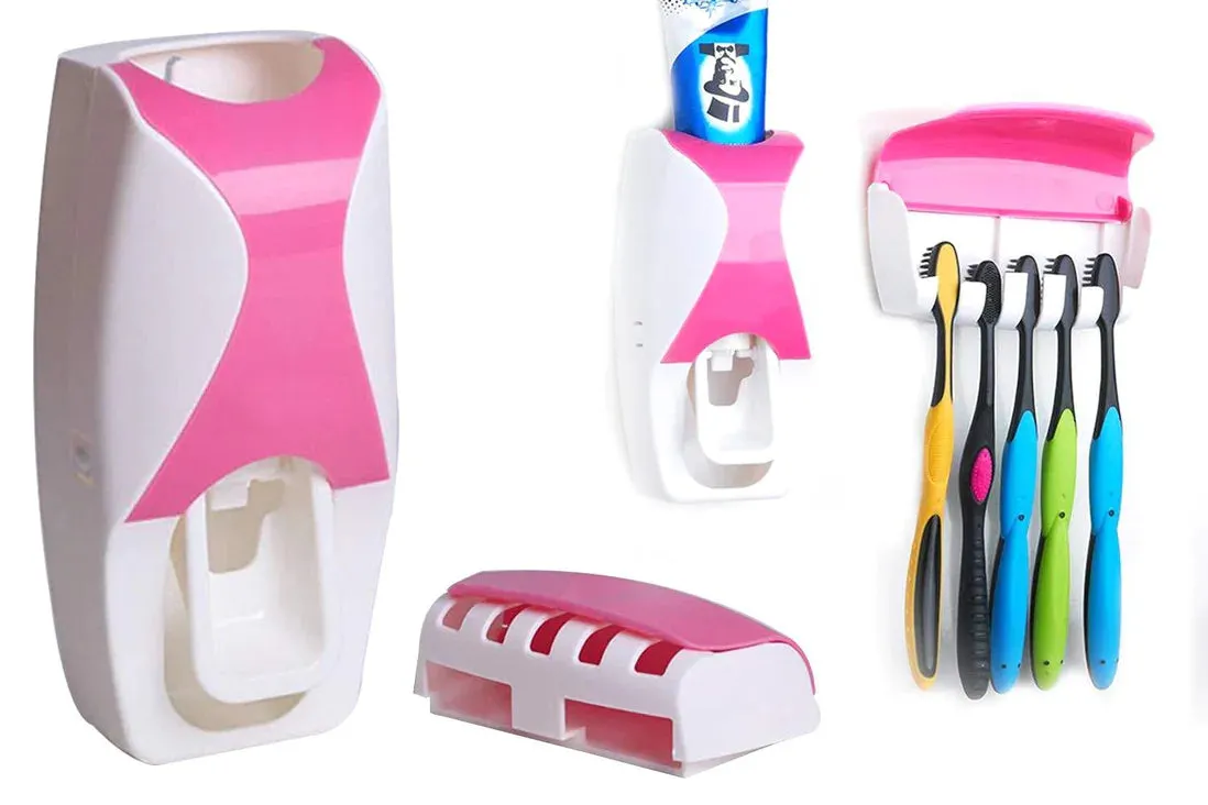 0200 Toothpaste Dispenser & Tooth Brush with Toothbrush