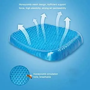 0219 Cushion Seat Flex Pillow, Gel Orthopedic Seat Cushion Pad (Egg Sitter)