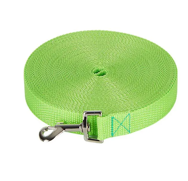 15m*2cm Grass green 50m pet dog leash,outdoor tracking leash For Large Dogs AZ217