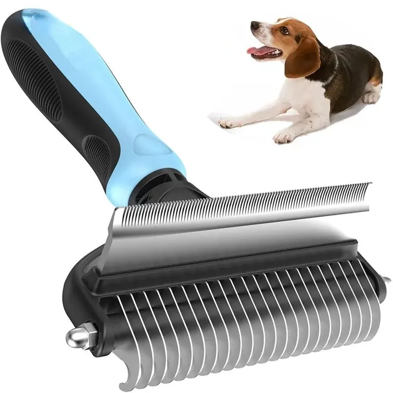 2 in 1 Professional Pet Grooming Tool