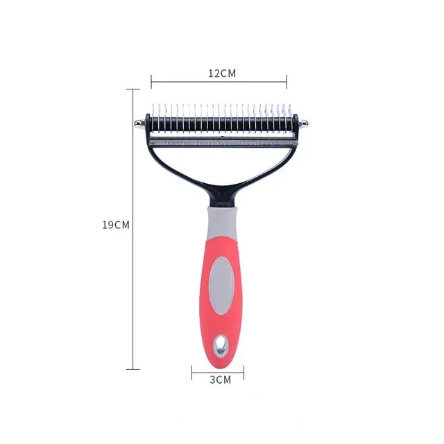 2 in 1 Professional Pet Grooming Tool