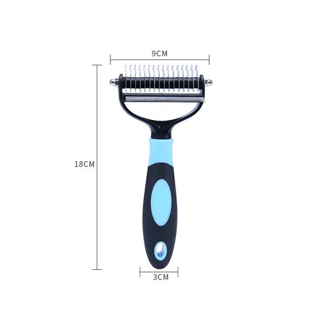 2 in 1 Professional Pet Grooming Tool