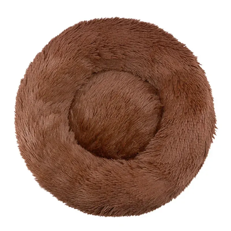 40-90cm Round Pet Bed for Large Dog Bed Super Soft Cat.