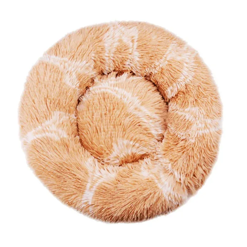 40-90cm Round Pet Bed for Large Dog Bed Super Soft Cat.