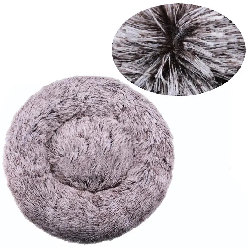 40-90cm Round Pet Bed for Large Dog Bed Super Soft Cat.