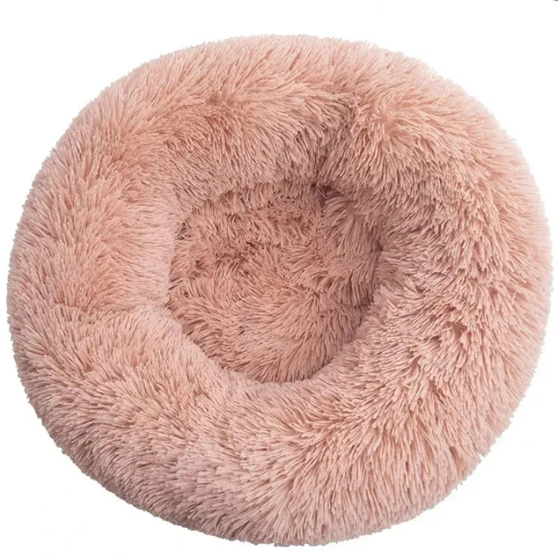 40-90cm Round Pet Bed for Large Dog Bed Super Soft Cat.