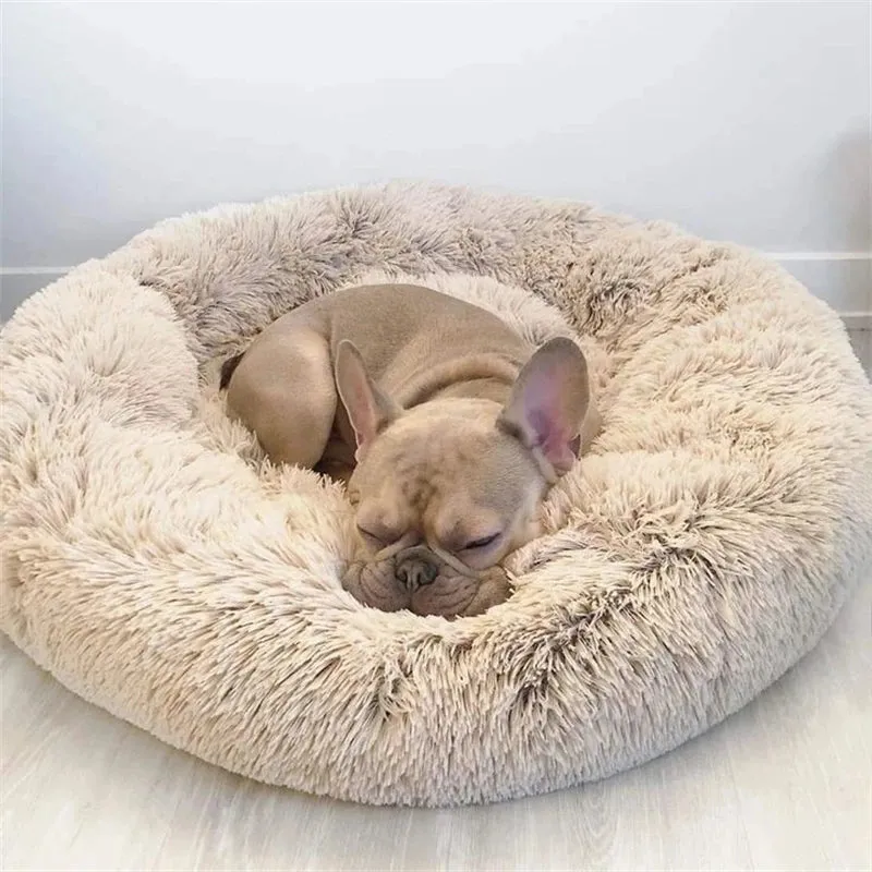 40-90cm Round Pet Bed for Large Dog Bed Super Soft Cat.