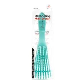 8 Row Detangling Hair Brush - Mint