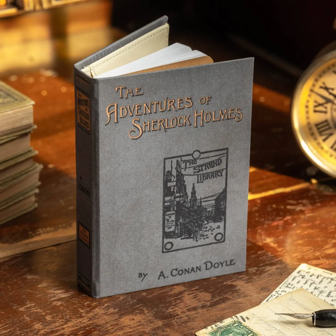 Adventures Sherlock Holmes Passport/Notebook Wallet | Arthur Conan Doyle 1892-1937