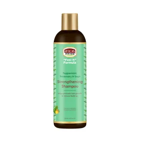 African Pride Feel It Formula Peppermint, Rosemary & Sage Strengthening Shampoo