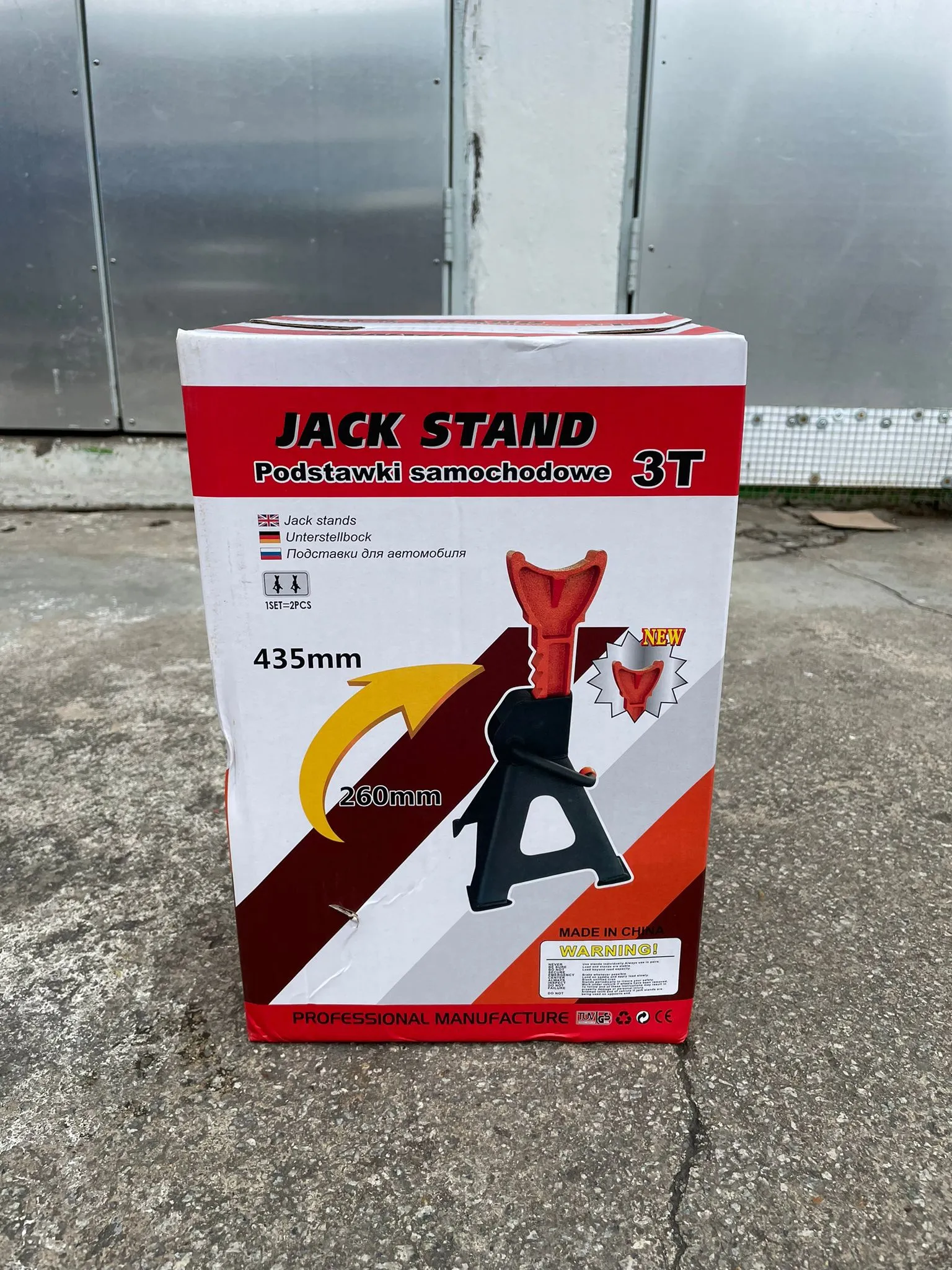 Aiko 3 Ton 42cm Car Jack Stand  | Model : JACK-11132