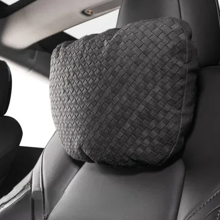 Alcantara neck pillow for Tesla