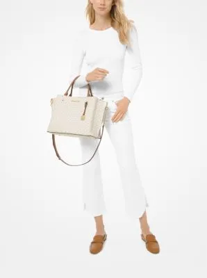 Arielle Large Logo Satchel