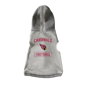 Arizona Cardinals Pet Hooded Crewneck