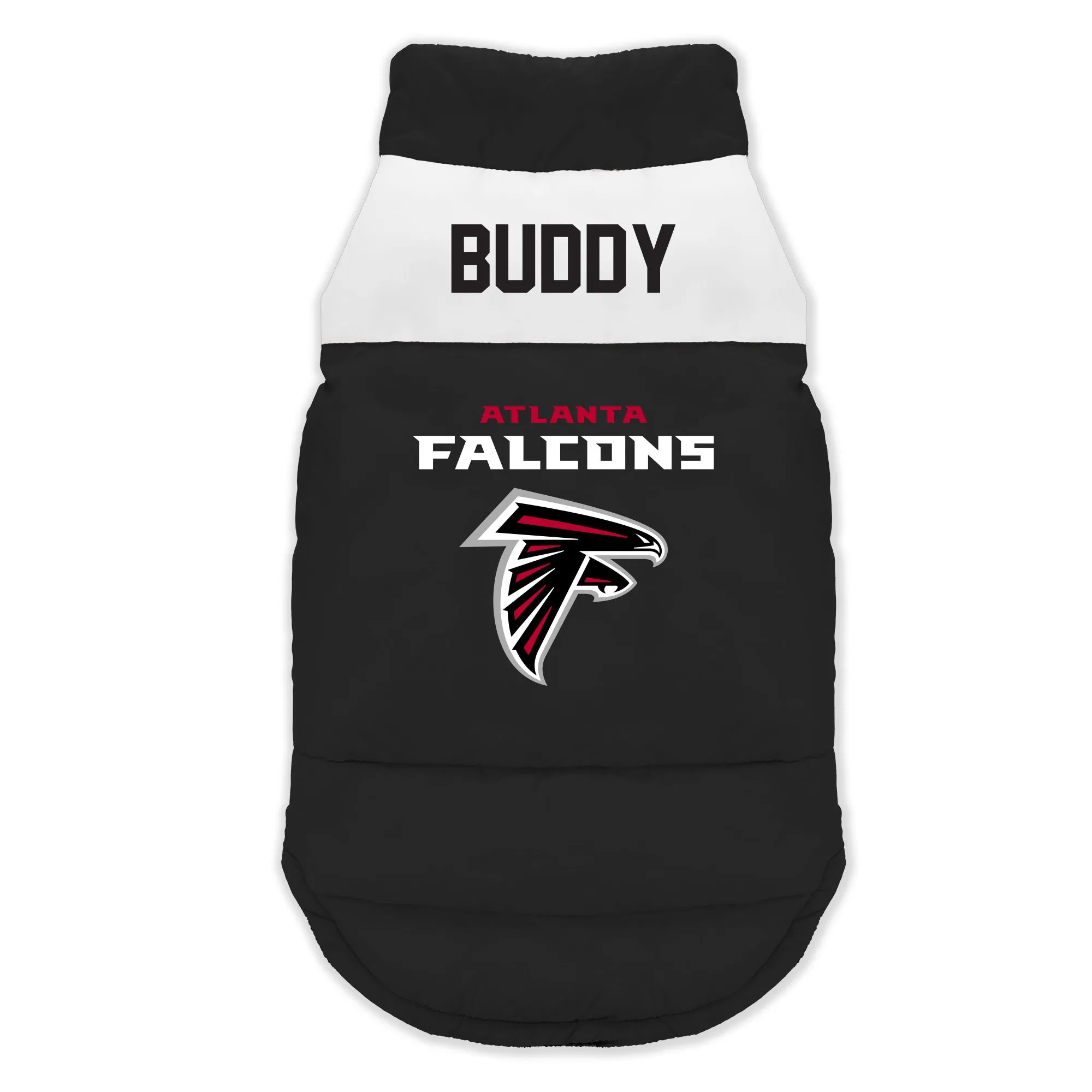 Atlanta Falcons Custom Pet Parka Puff Vest