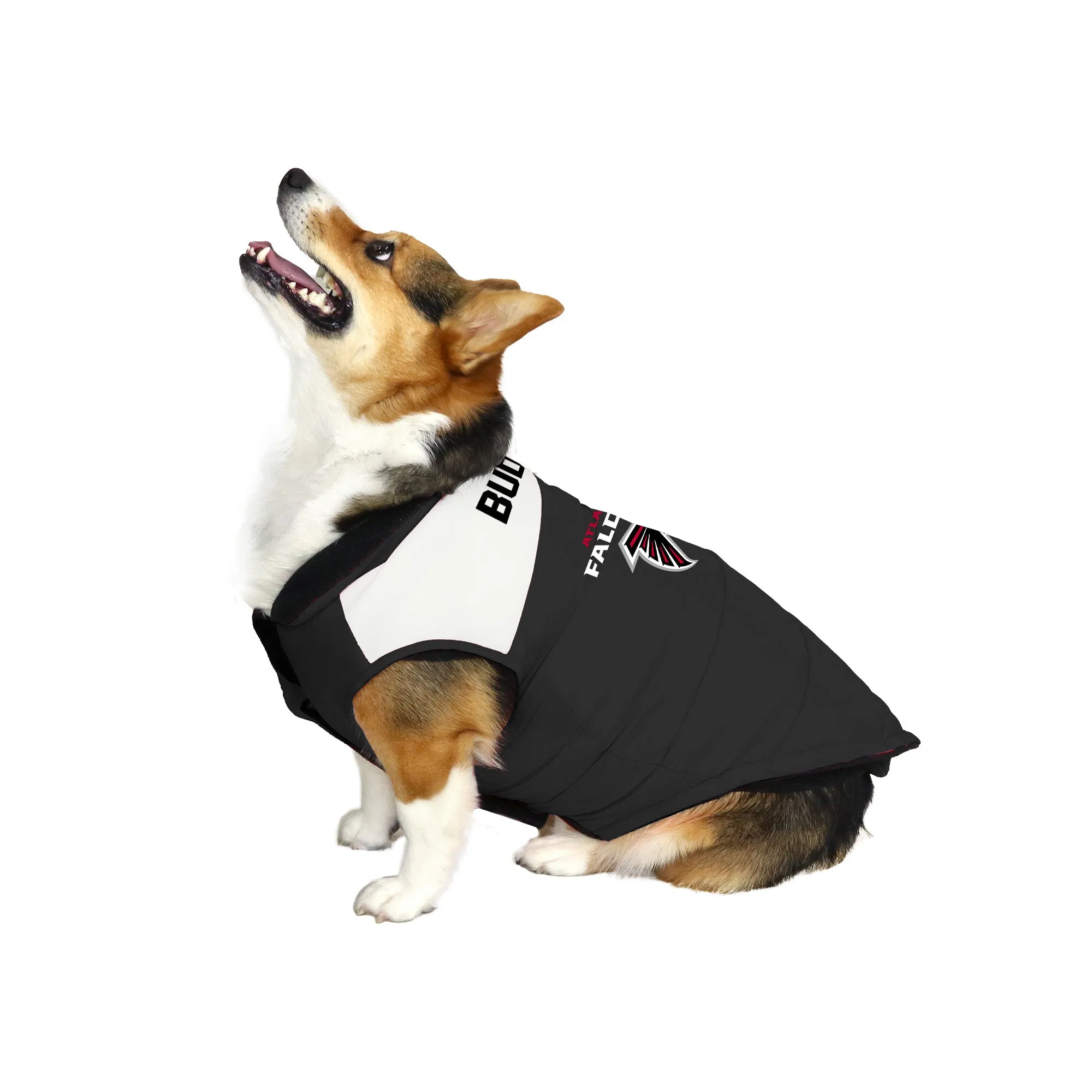 Atlanta Falcons Custom Pet Parka Puff Vest