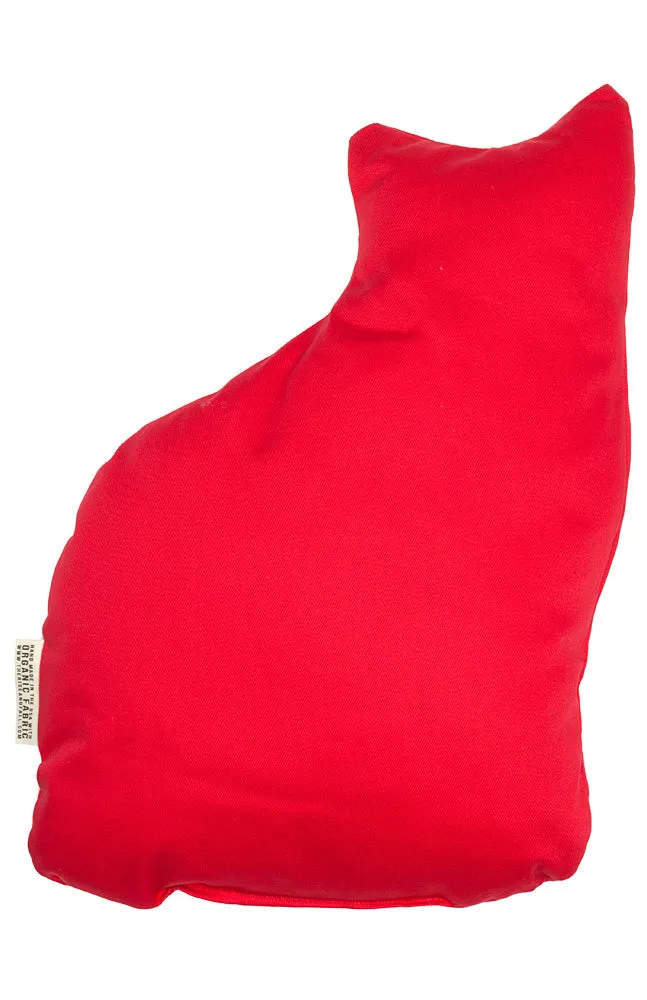 ATTACK CAT PILLOW RED