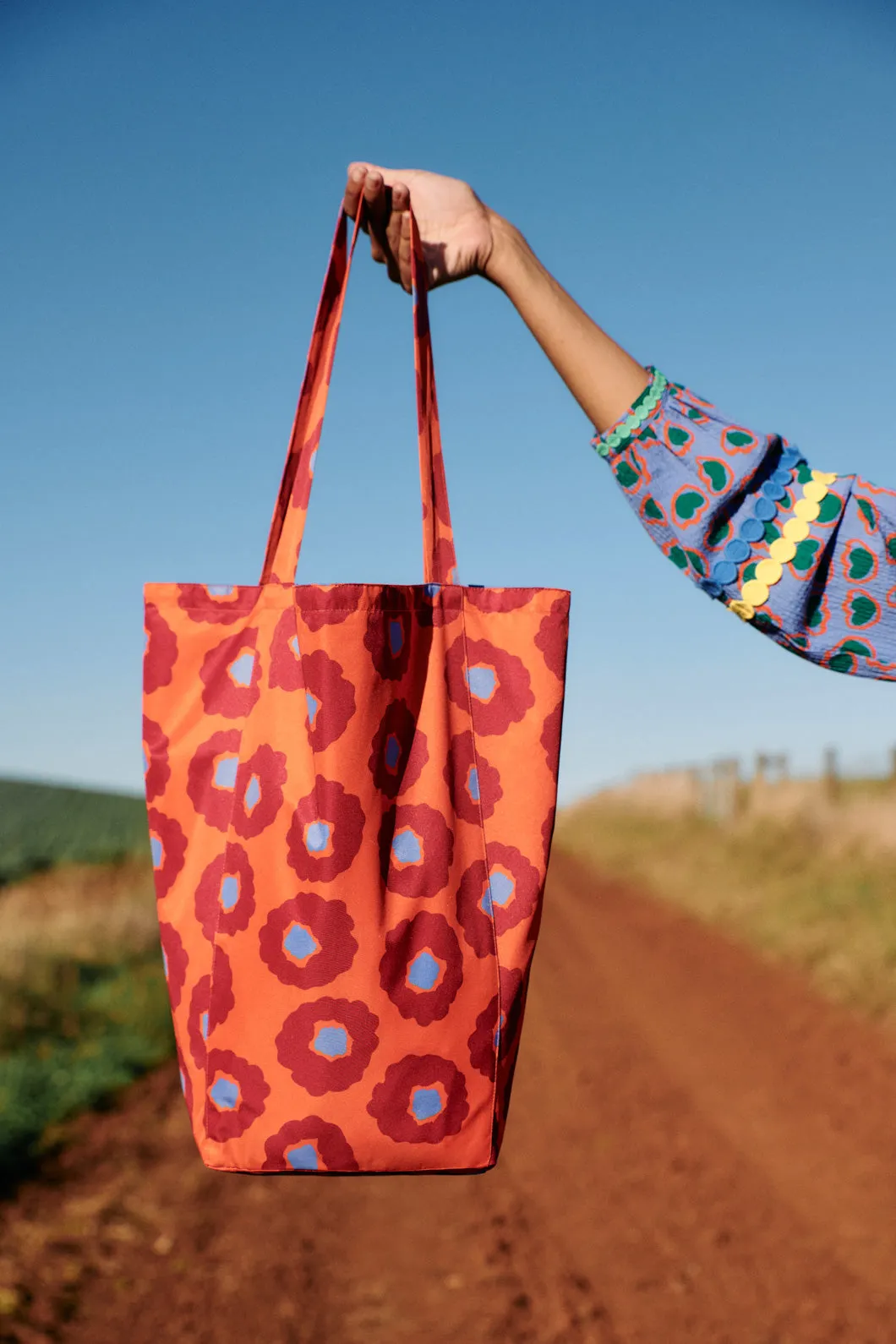 Baby Bloom Orange Tote