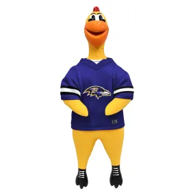 Baltimore Ravens Rubber Chicken Pet Toy