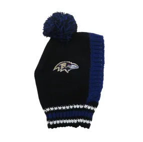 Baltimore Ravens Team Pet Knit Hat