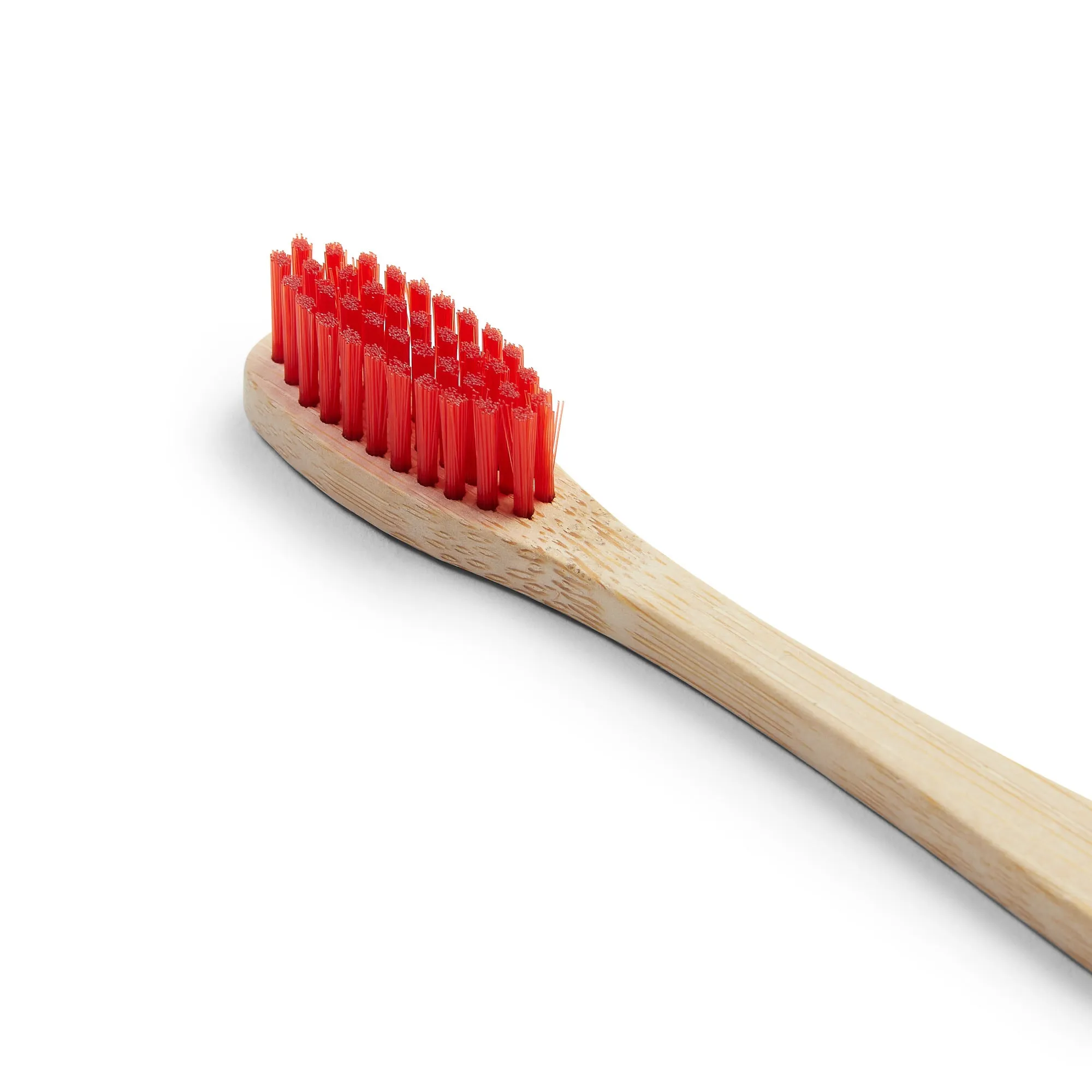 Bamboo Toothbrush - Red