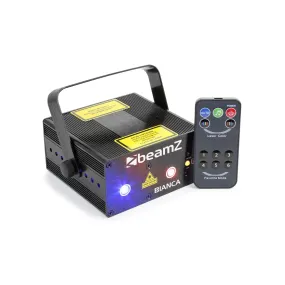 Beamz 152.660B Bianca Double Laser 330Mw Rgb Gobo With Remote