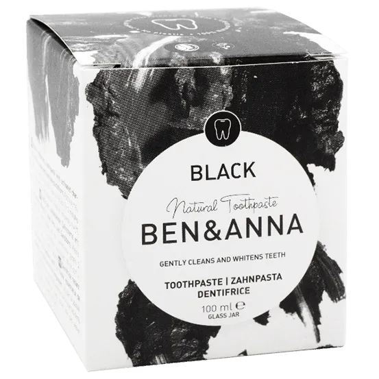 Ben & Anna Toothpaste jar black