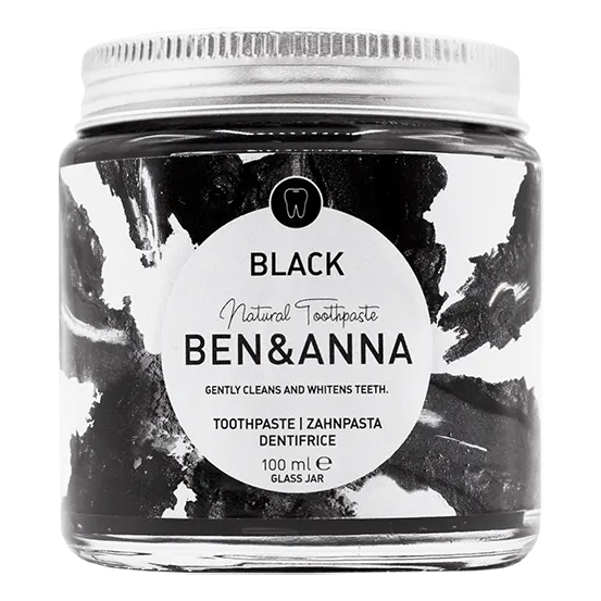 Ben & Anna Toothpaste jar black