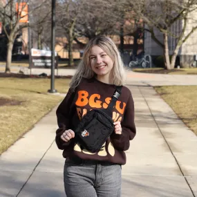 BGSU Peekaboo Cross Body Bag