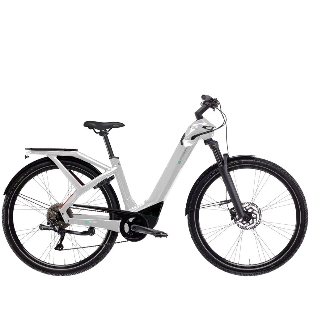 Bianchi E-Omnia Electric Bike Deore - White