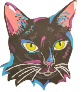 Black Cat-DIY Pop Art Paint Kit