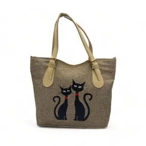 Black Cat Shoulder Bag BCBR