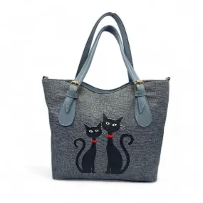 Black Cat Shoulder Bag BCG