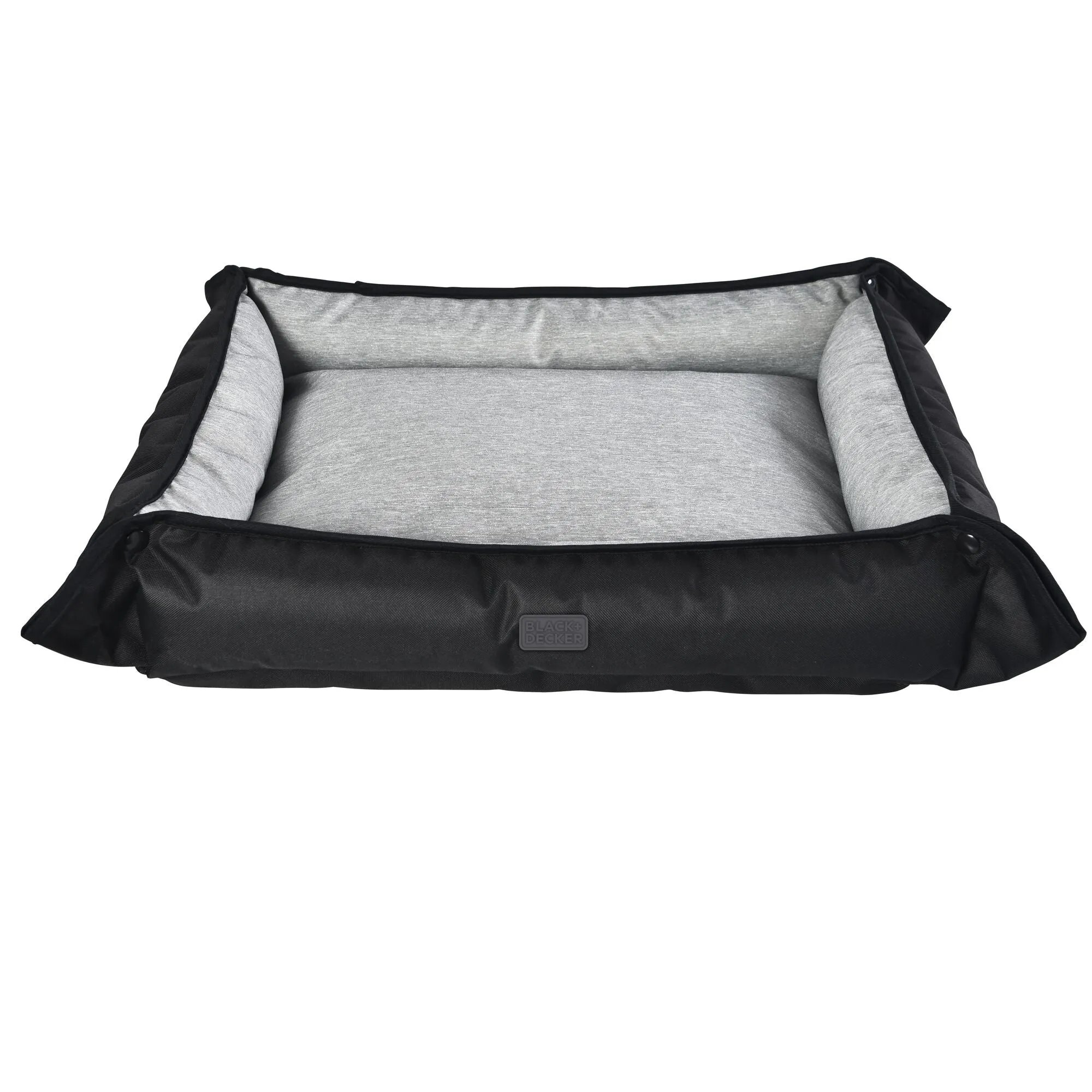 Black Pet Premium Bed For Small Dogs, 24 X 16 X 3-Inch