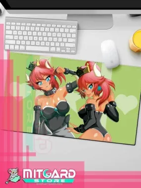 Bowsette / Princess Bowser / Red hair V1 Playmat SUPER MARIO