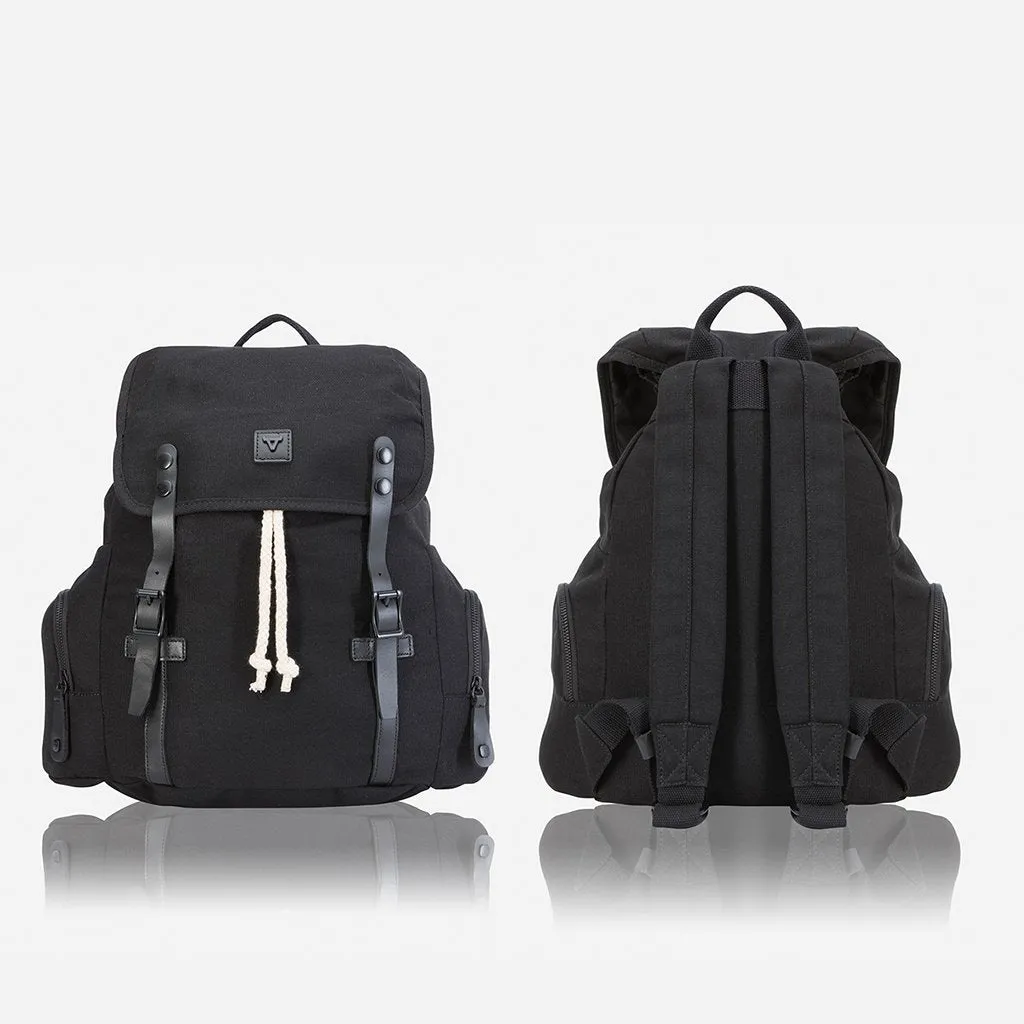 Brando Canvas Shift Everyday Backpack | Black