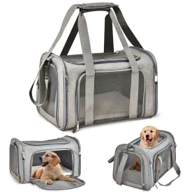 Breahtable Shoulder Pet Carry Travel Bag