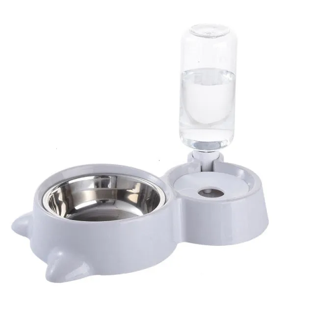 Bubble Pet Dog Bowls Cat Water Fountain Automatic Pet Feeder For Dogs Cats 1.8L Pet Drinking Dispenser Dog Double Bowl