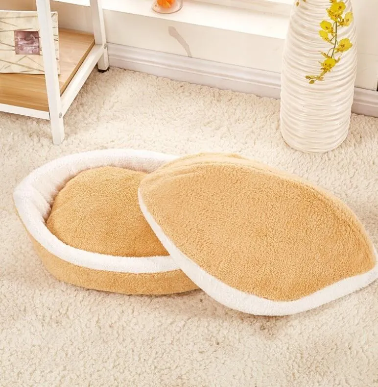 Burger Bun Shaped pet bed/