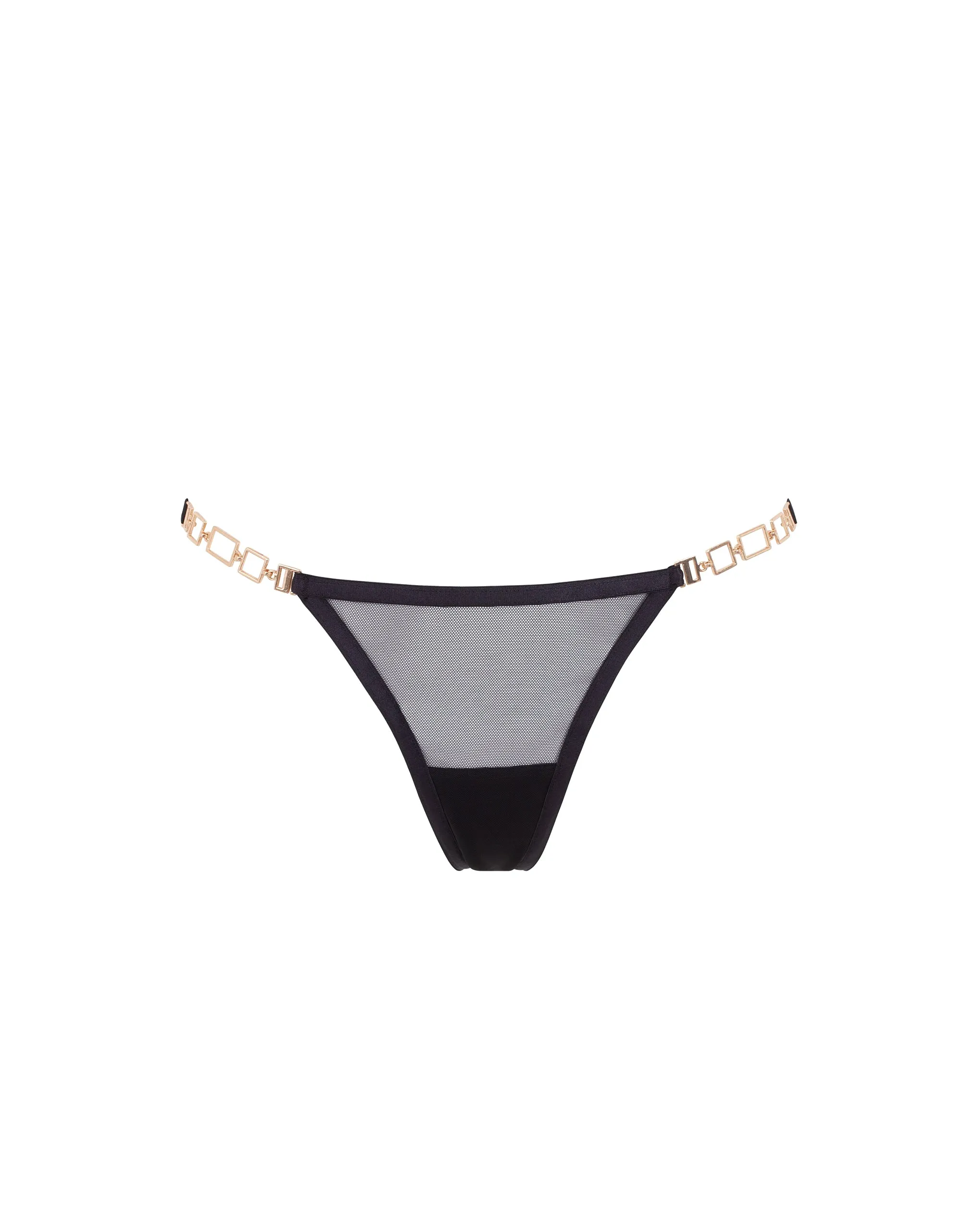 Calypso Thong Black/Gold