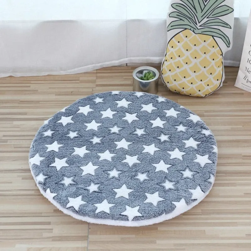 Cat Sleeping Mat Soft Coral Fleece Cat Bed