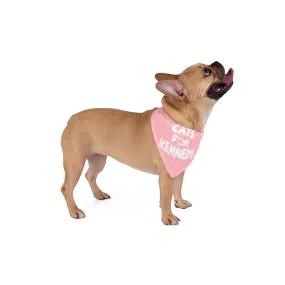 Cats For Kennedy '24 Pet Bandana Pink