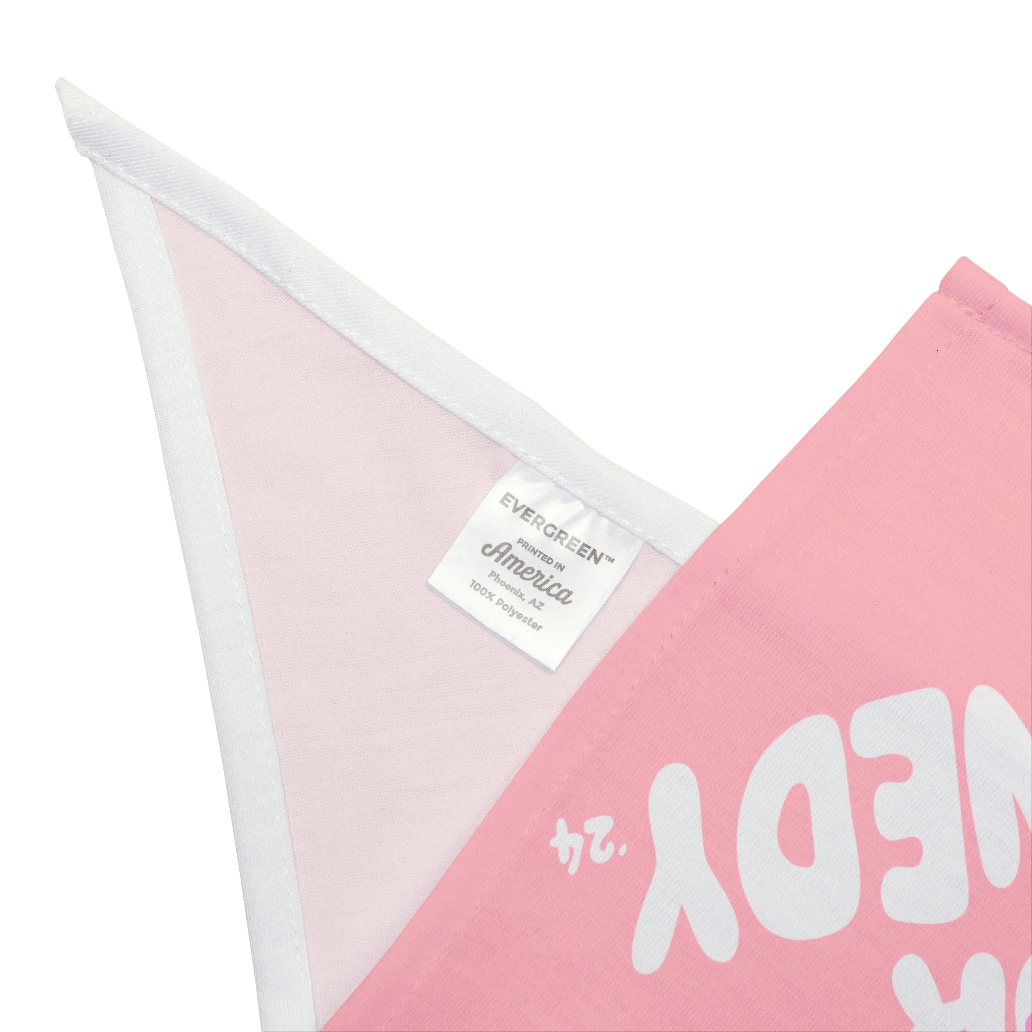 Cats For Kennedy '24 Pet Bandana Pink