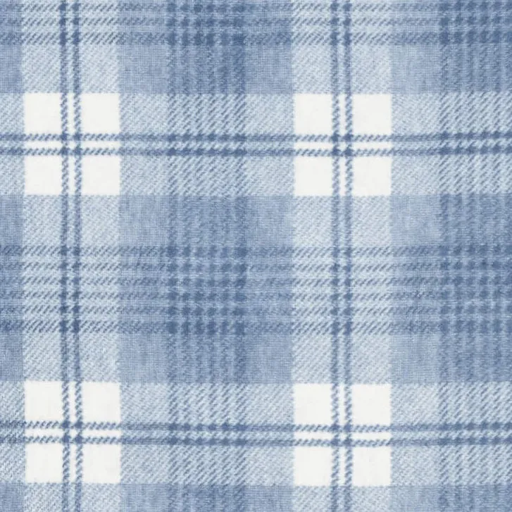 ChappyWrap x TFD Blue Frost Plaid Dog Blanket