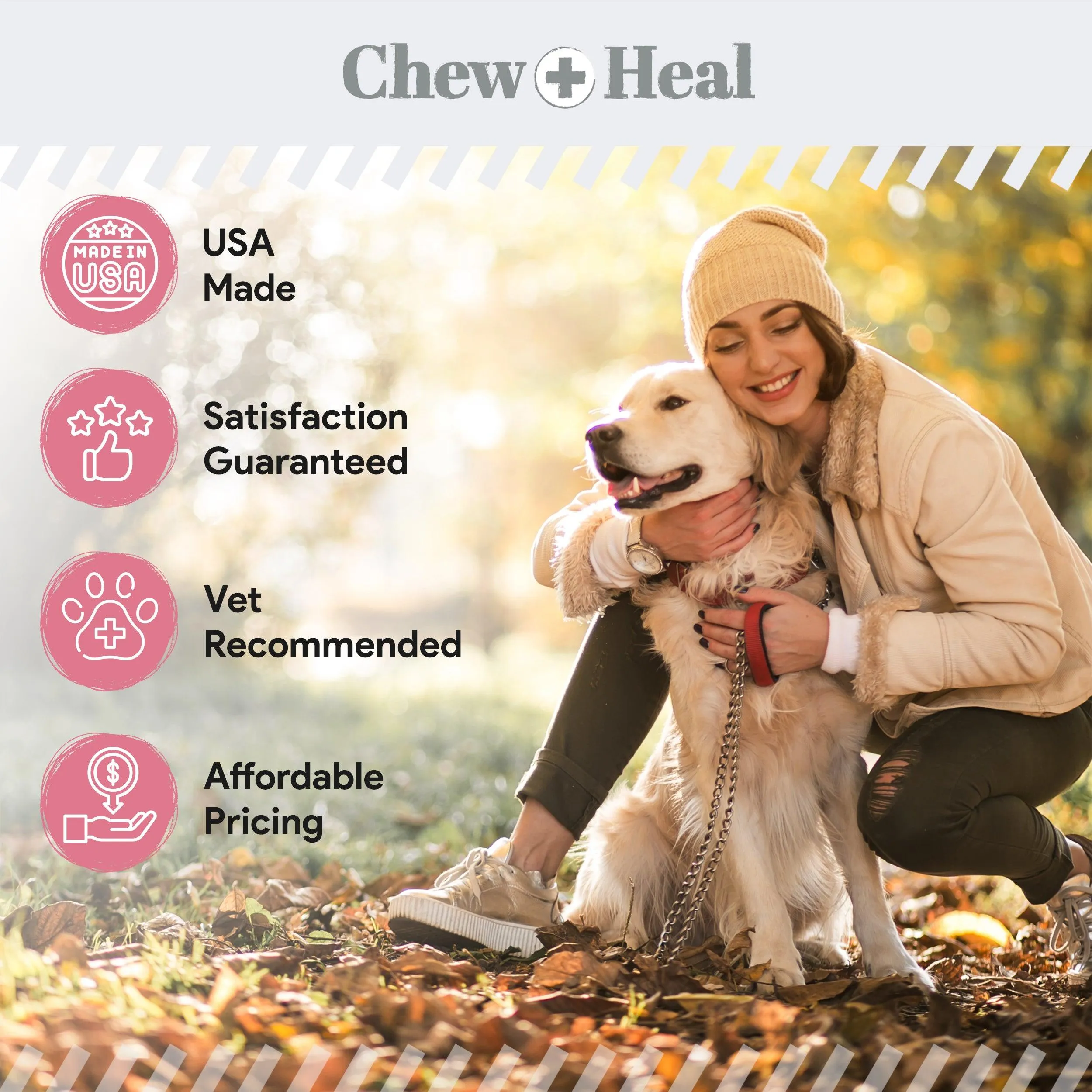 Chew   Heal Dogs Allergy Chews Relief For Itchy Skin