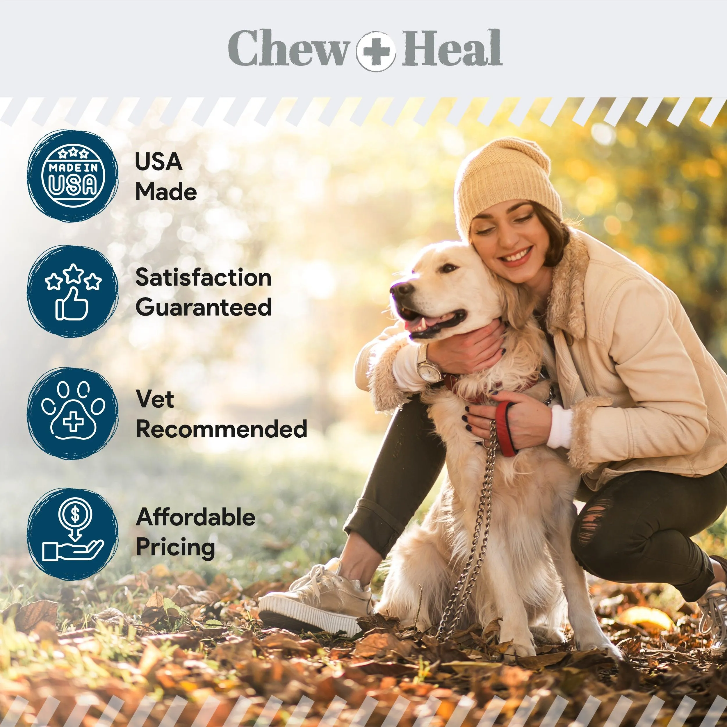 Chew   Heal Tear Stain Remover for Dogs & Cats