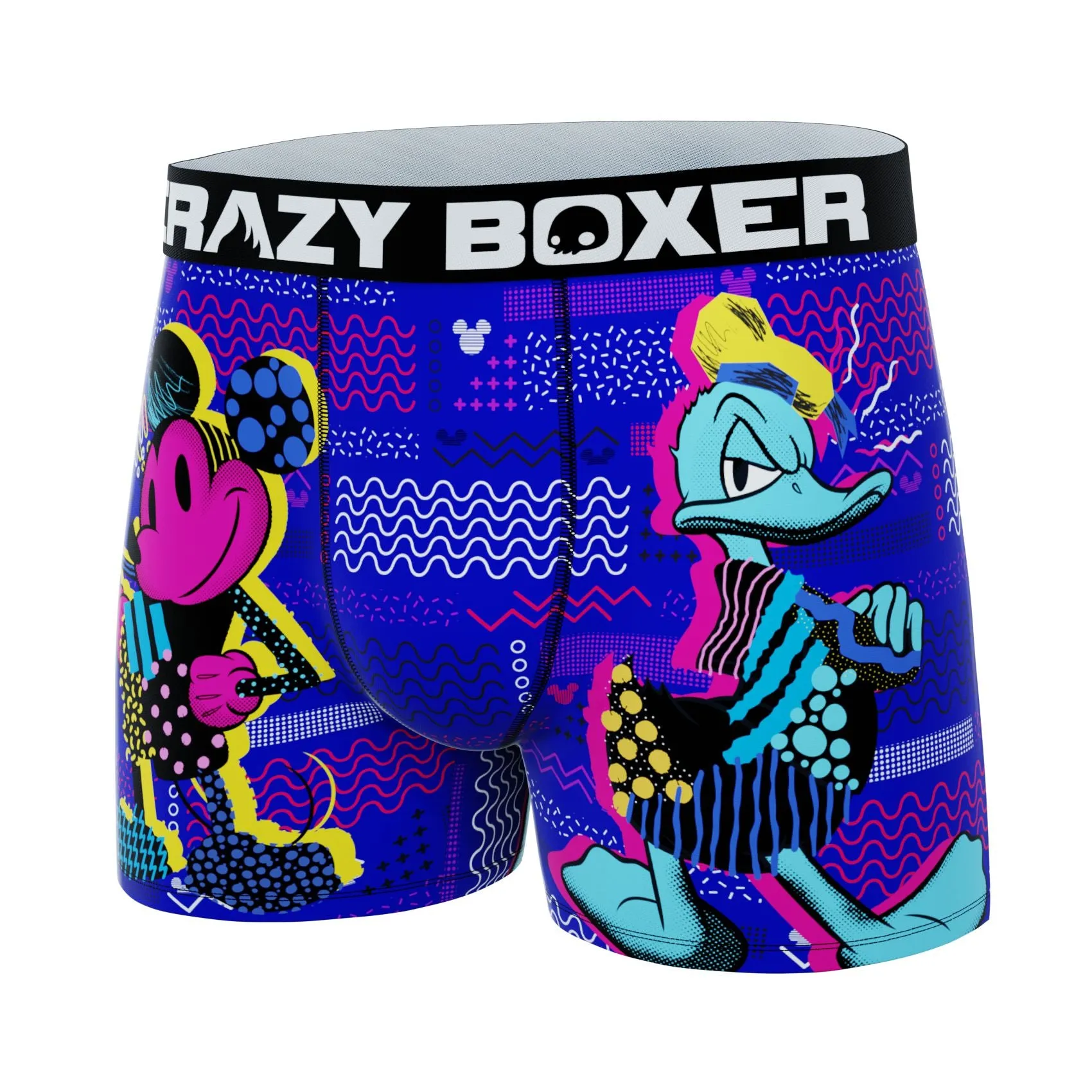 CRAZYBOXER Disney Donald and Mickey Men's Boxer Briefs