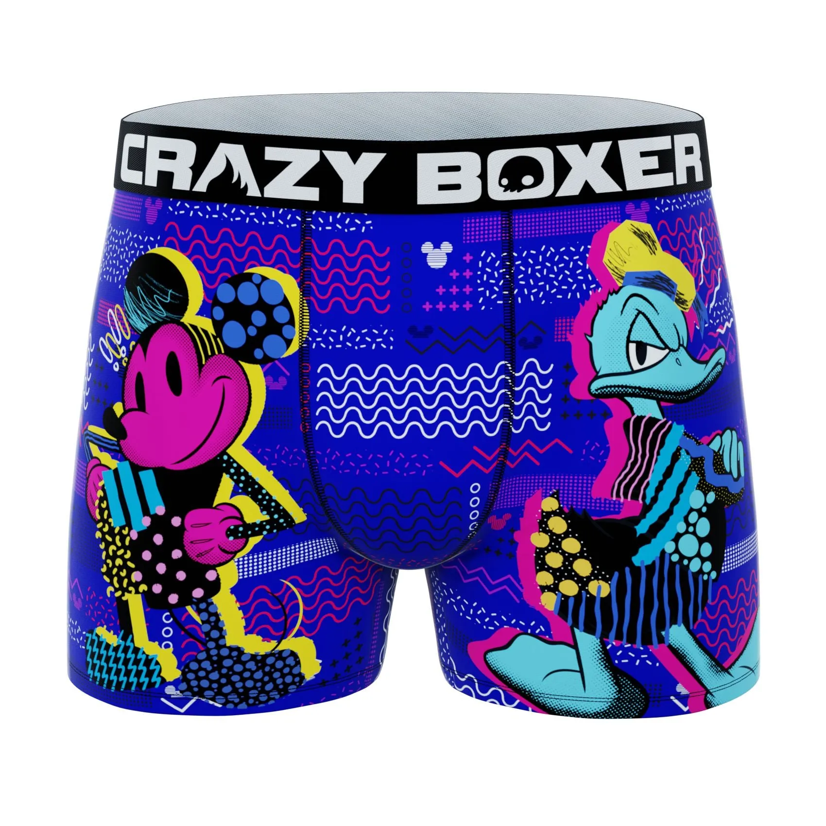 CRAZYBOXER Disney Donald and Mickey Men's Boxer Briefs