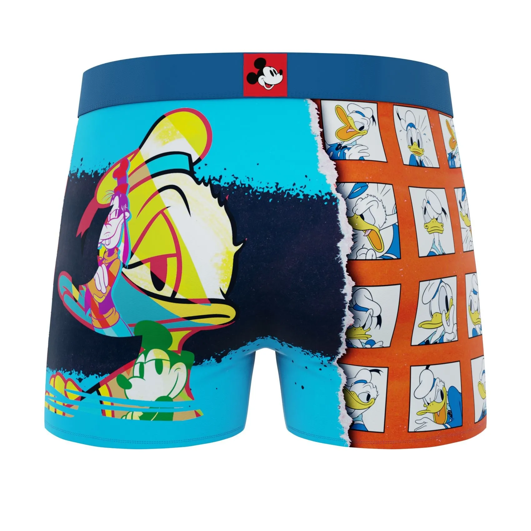 CRAZYBOXER Disney Donald Pop Art Men's Boxer Briefs