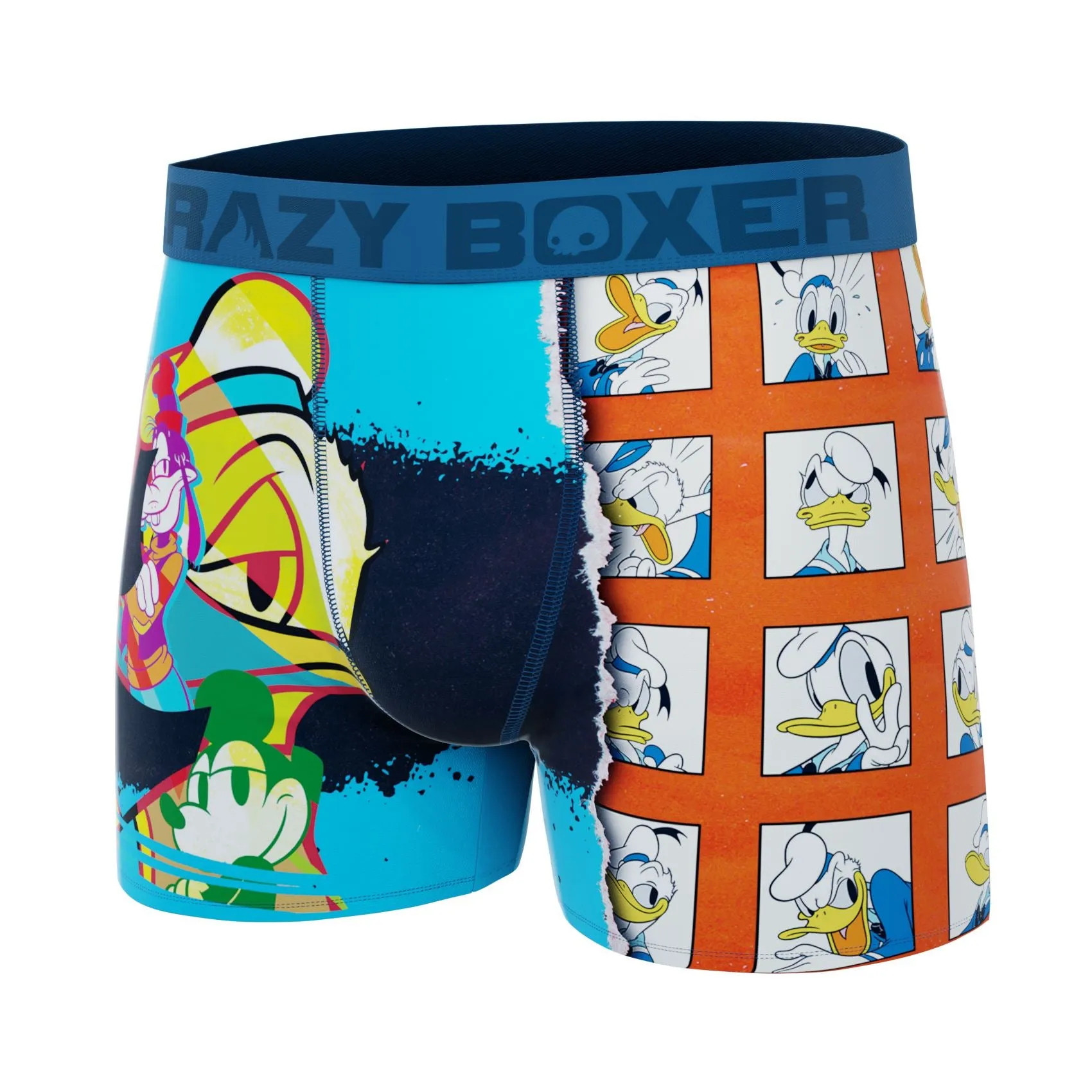 CRAZYBOXER Disney Donald Pop Art Men's Boxer Briefs